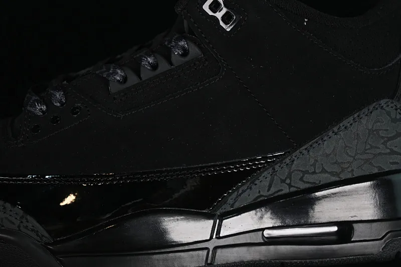 All categories Air Jordan Jordan series basketball shoes Air Jordan 3 OG version Air Jordan 3 Retro AJ3 Joe 3 midnight black retro basketball shoes CT8532-001